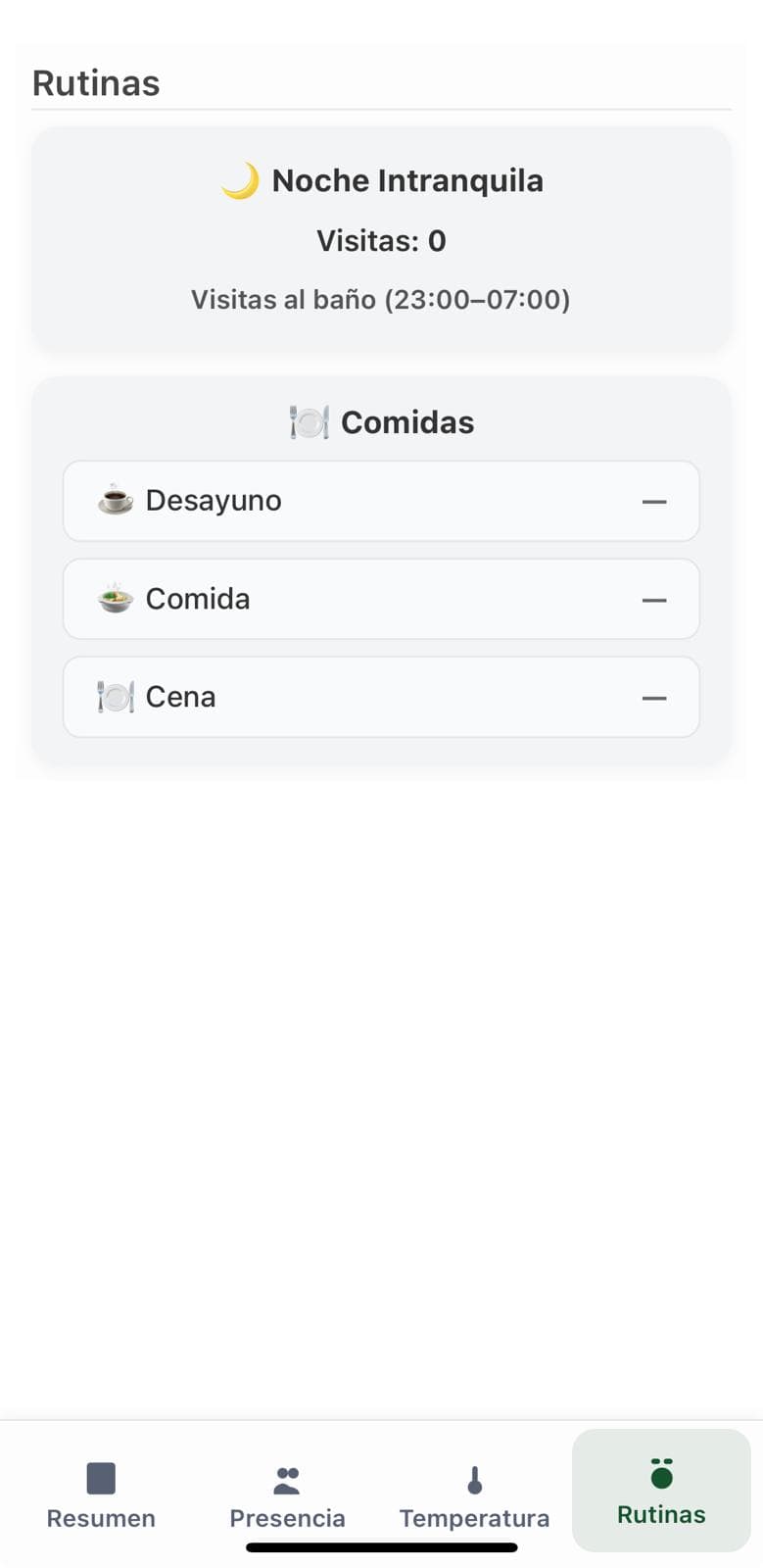 Pantalla de Domu